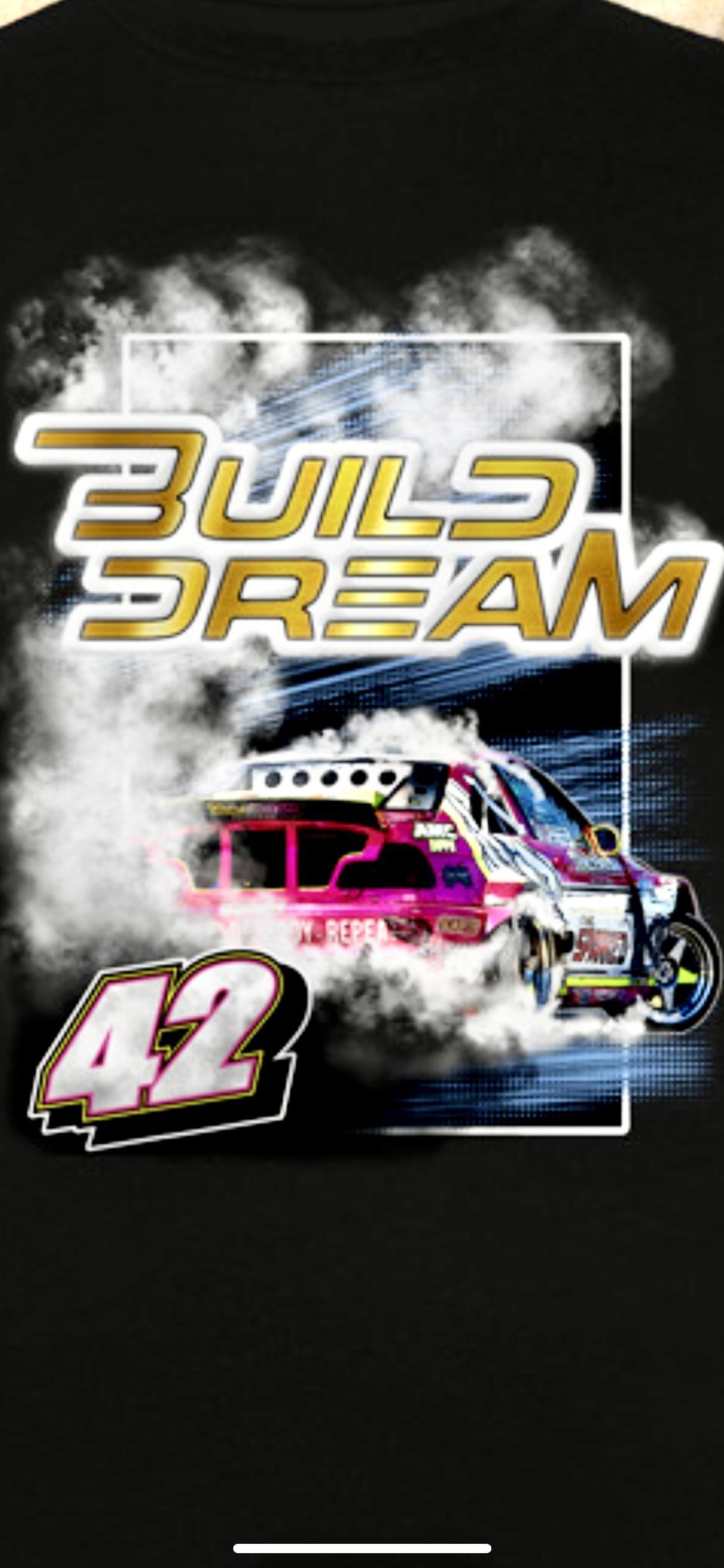 Camiseta race Build Dream - Imagen 2