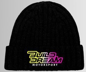 Gorro de punto bordado Build Dream
